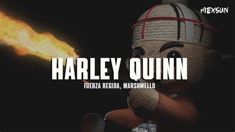 Fuerza Regida & Marshmello - HARLEY QUINN (Letra) - YouTube Music