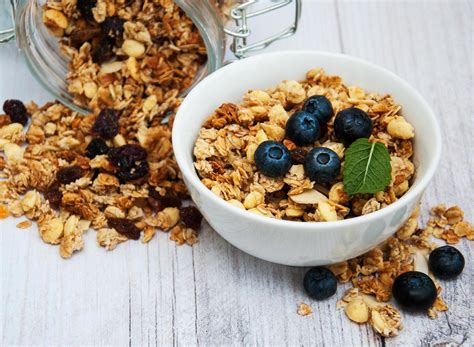 Bowl with granola 5937197 Stock Photo at Vecteezy