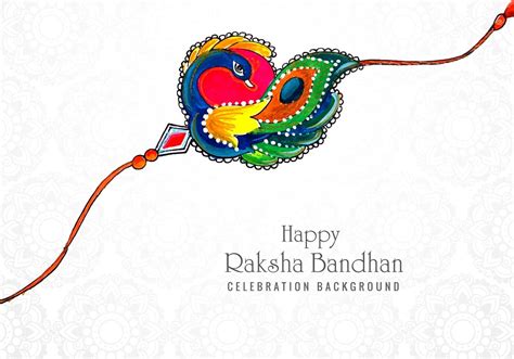 Decorated rakhi for Indian festival 1234230 Vector Art at Vecteezy