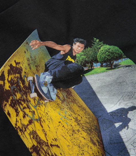 Thrasher Mic-E Wallride T-Shirt - Black | Flatspot