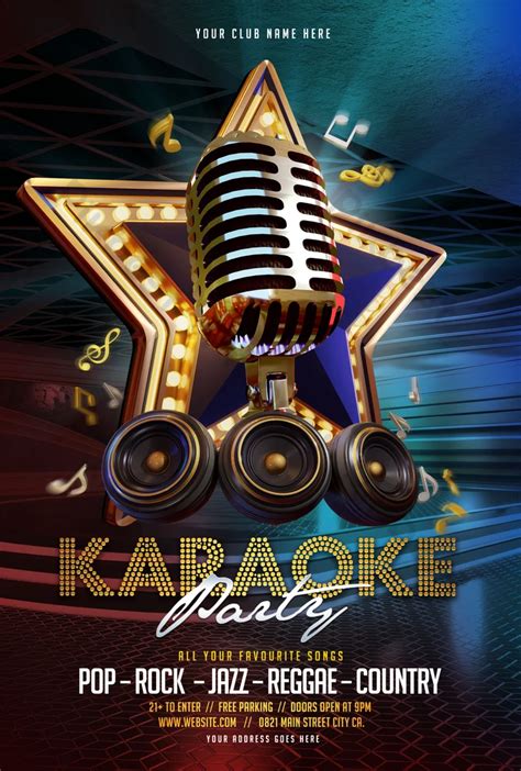 320+ Karaoke Templates | Free Graphic Design Templates PSD Download ...