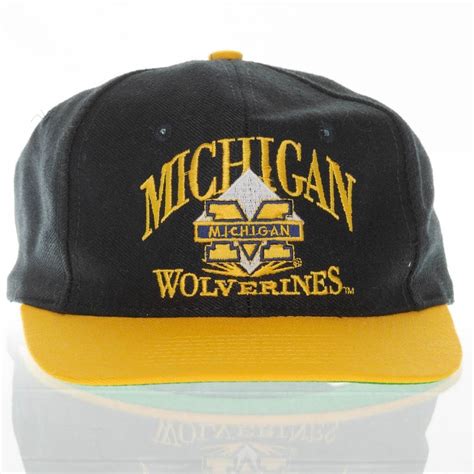 Michigan Wolverines Signature Vintage Hat Snapback One Size NCAA ...