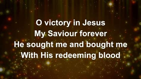 Victory In Jesus (Piano) - Worship Lyric Videos (Preview) - YouTube