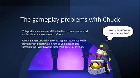 Summary of Chucks gameplay problems and a proposal to fix them : r ...