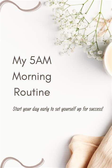 My 5 AM Morning Routine | Daily Routine For Success