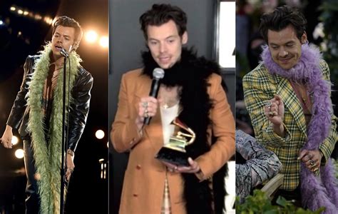 Harry Styles na Grammy 2021 szalał z BOA! Założył trzy różne - ESKA.pl