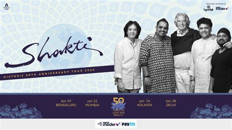 Shakti 2023 India tour Early Access - Official Webpage of Shakti - John McLaughlin, Zakir ...