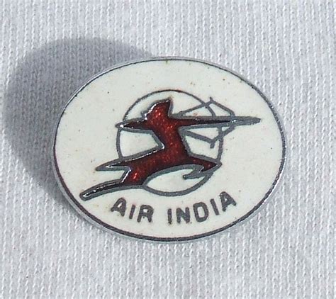 Air India Centaur Livery Logo Enamel Badge 1960s Squire Badges Ltd For ...