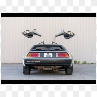 Delorean Is Making A Flying Car - Dmc 12 Delorean Back, HD Png Download ...