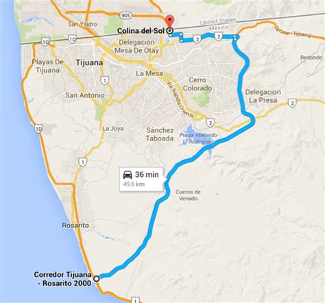 Otay Mesa SENTRI Directions - Discover Baja Travel Club