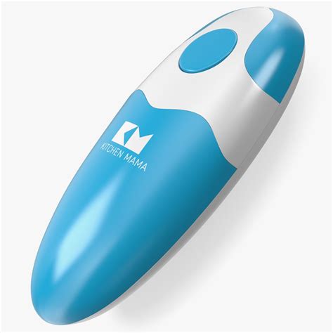 Cordless Electric Can Opener Kitchen Mama Blue 3D Model $19 - .3ds .blend .c4d .fbx .max .ma ...