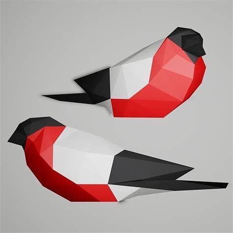 Low Poly Bird 3D model polygonal 3D model | CGTrader