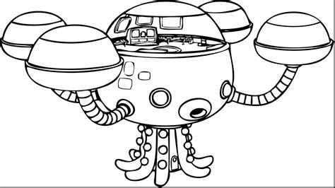 Get Octonauts Coloring Pages Pdf Background