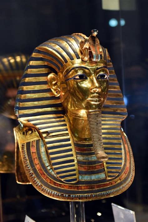 Tutankhamun’s gold mask restored after botched repair