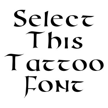 Ancient Roman Tattoo Font Generator Online