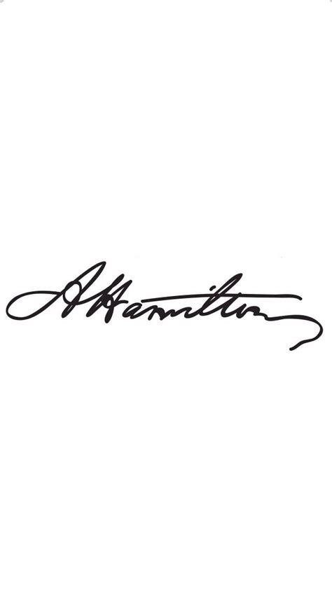 Alexander Hamilton signature wallpaper | Alexander hamilton, Hamilton ...