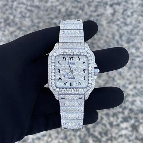 Cartier Diamond Watch! Shines so bright Everyone... - Depop