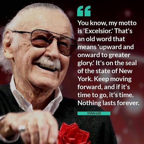 QUOTE ON MY MOTO IS EXCELSIOR BY STANLEE | by Dontgiveupworld | Medium