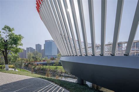 Gallery of Ruyi Bridge / ZZHK Architects - 16 Landscape Structure, Green Landscape, Bridge ...