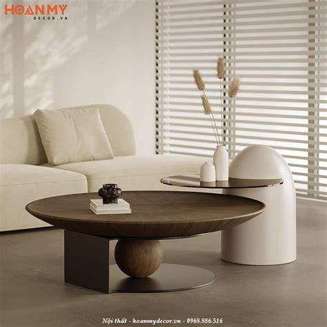 +50 Mẫu bàn trà gỗ Óc Chó cao cấp, Sang trọng cực "Hot" 2023 | Center table living room ...