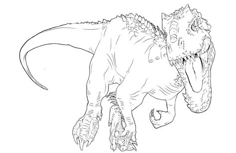 Jurassic world dominion coloring page - partsinriko