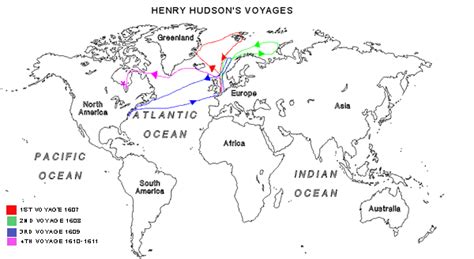 Voyages - Henry Hudson