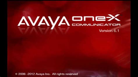 Avaya One X Communicator User Guide