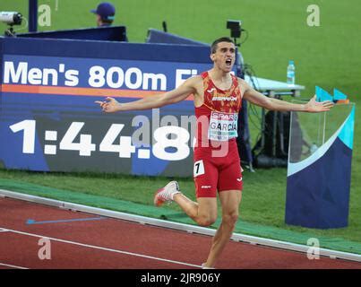 Mariano Garcia of Spain Finale Men’s 800 M during the European ...