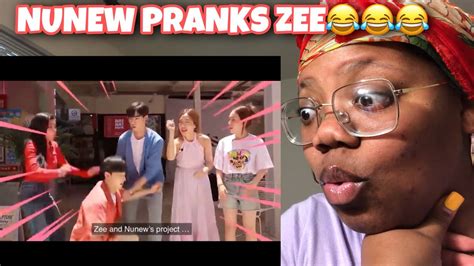 NUNEW PRANKS ZEE *Reaction* - YouTube