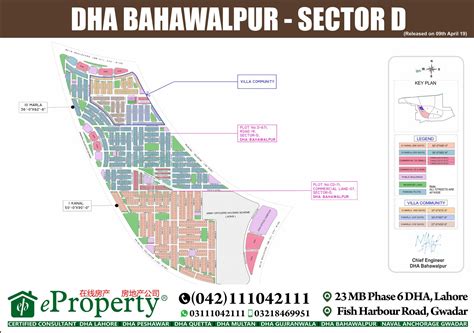 DHA Bahawalpur Sector D Map | eProperty®