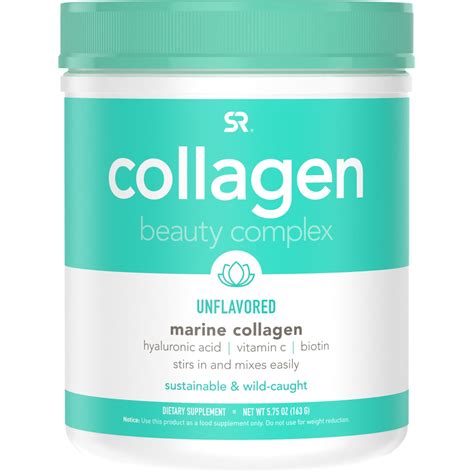 Sports Research Collagen Beauty Complex, Marine Collagen, Unflavored, 5.75 oz (163 g) - Walmart ...