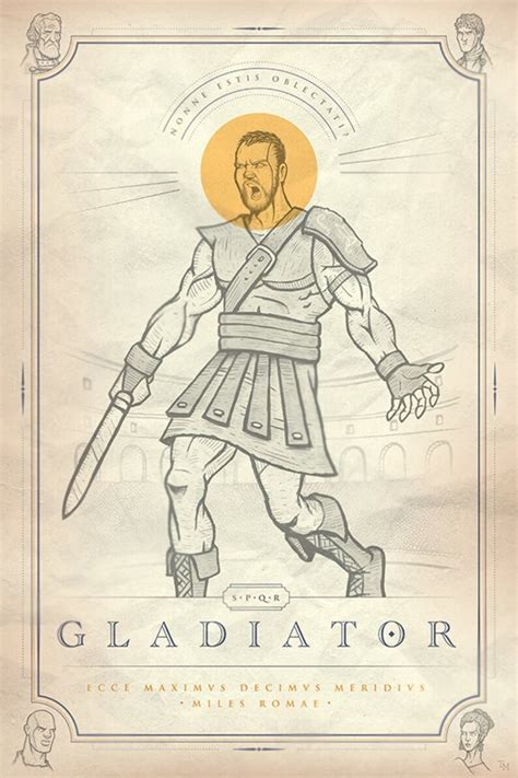 Gladiator Film Poster - Etsy