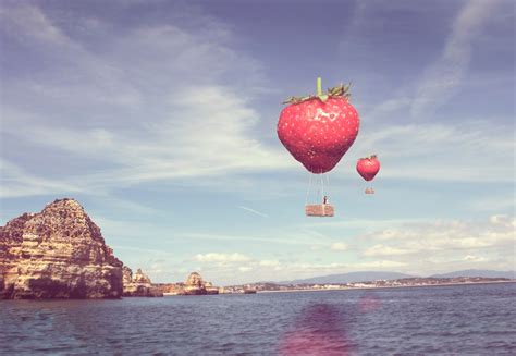 Becky Netley Photography: Strawberry trip, Surreal landscape photography