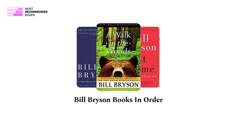 Bill Bryson Books in Order (19 Book Series)