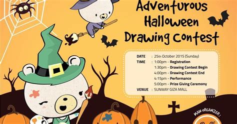 MY Art Studio, Kota Damansara: Adventurous Halloween Drawing Contest @Sunway Giza Mall