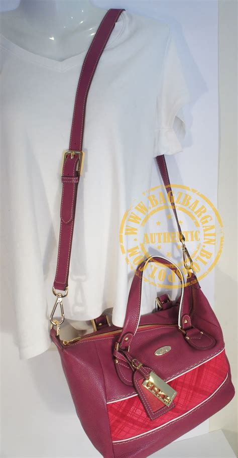 BAGZBARGAIN: New - Bonia Leather Satchel Bag ~ Item #BPS1005