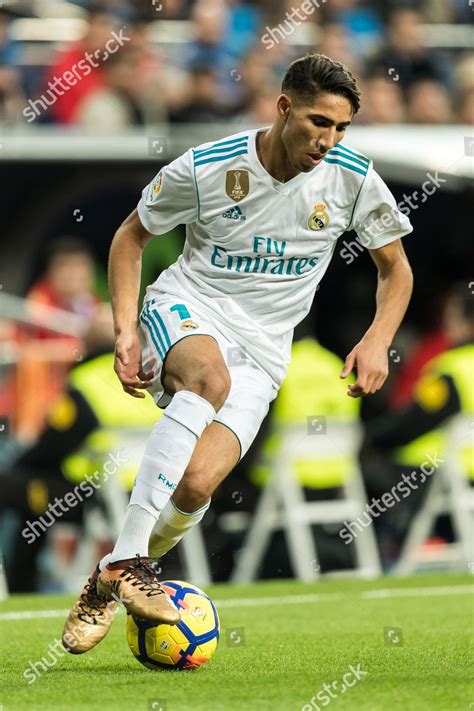 Achraf Hakimi Real Madrid Editorial Stock Photo - Stock Image ...