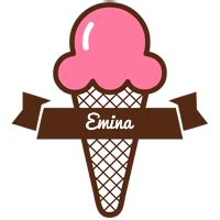 Emina Logo | Name Logo Generator - Candy, Pastel, Lager, Bowling Pin, Premium Style