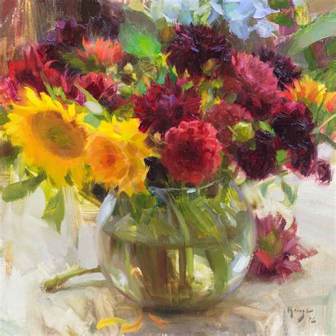 Bowl of Flowers by Daniel Keys | Gallery 1261