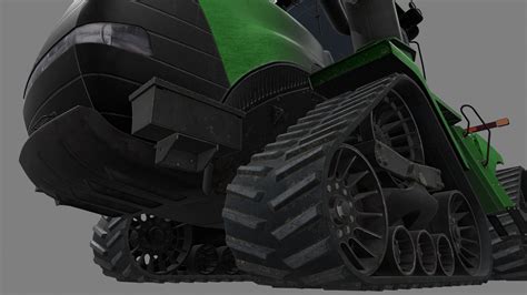 Farm Track Tractor Model - TurboSquid 1909273