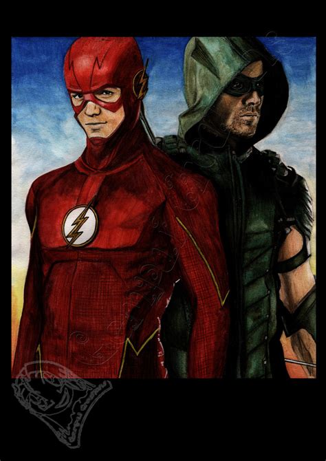 The Flash and The Green Arrow by Gempai-Creations on DeviantArt