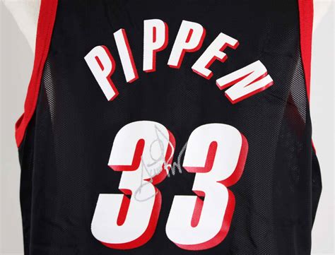 Scottie Pippen Signed Portland Trail Blazers Jersey – COA JSA | eBay