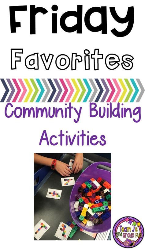 Great community building activities for the beginning of the school year. School Community ...