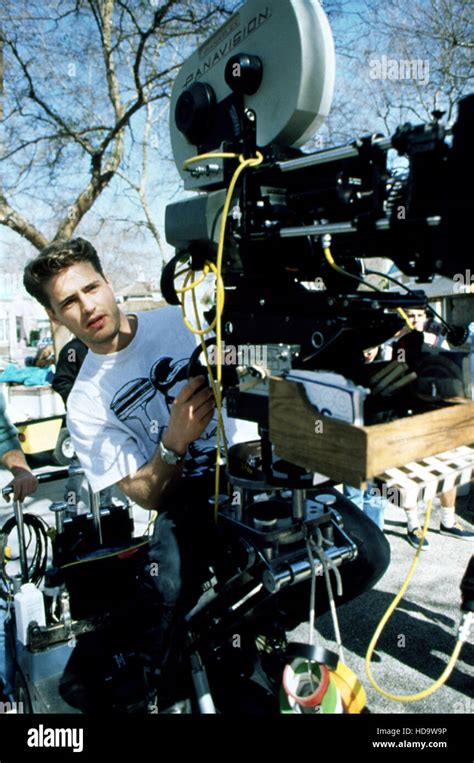 BEVERLY HILLS 90210, director Jason Priestley on-set, 1990-2000, © Aaron Spelling Productions ...