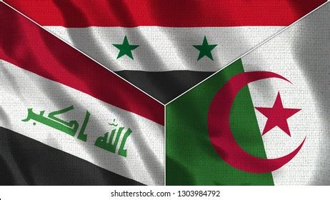 3d Isometric Map Syria Flag Texture Stock Vector (Royalty Free ...