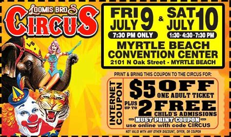 myrtle-beach-coupon – Loomis Bros. Circus