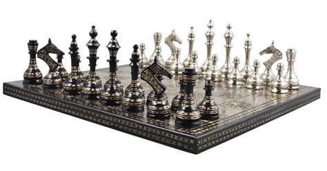 Buy Metal Chess Set | Royal Chess Mall India