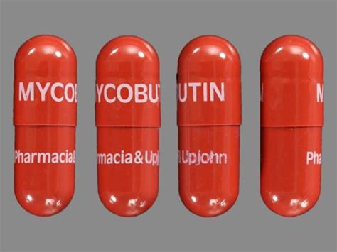 MYCOBUTIN Pharmacia Pill - Mycobutin 150 mg