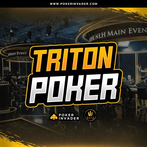 Triton Poker Series The Highest Poker buyin tournament