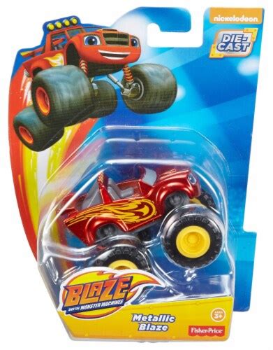 Fisher-Price Nickelodeon Blaze and The Monster Machines Metallic Blaze ...